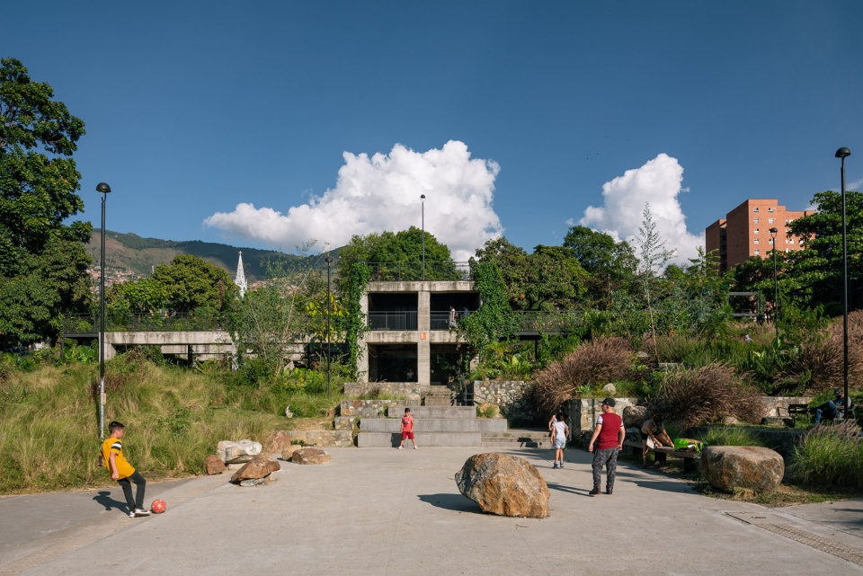 Park in the Prado Neighborhood