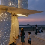 Among the Corals: A Seaside Swing Installation by XBTW Office
