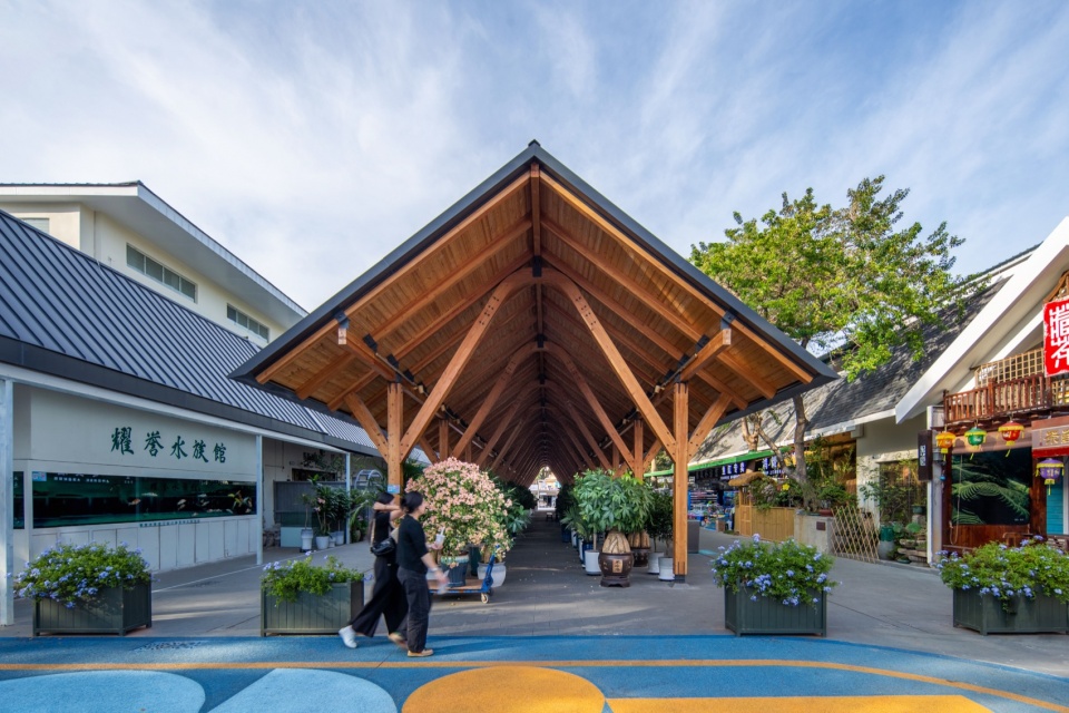 bonsai pavilion at shenzhen dutch flower town by hcs
