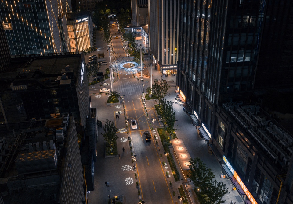 integrarted renewal of yuelang road block by original design