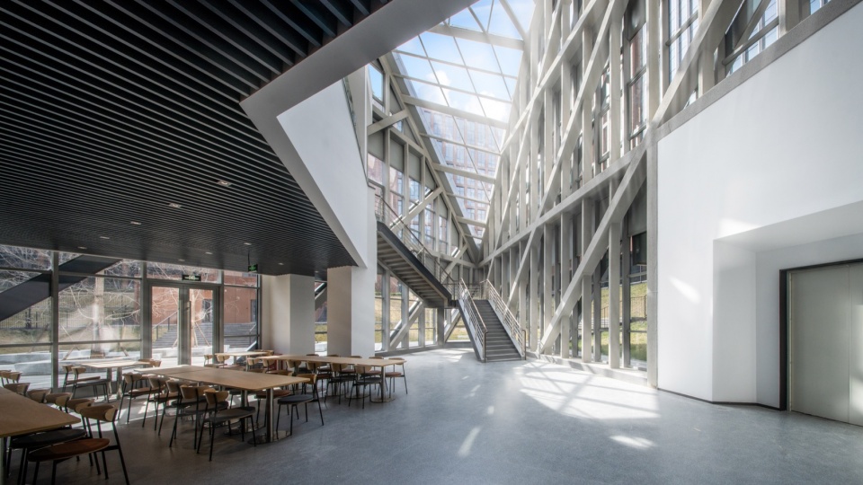 the administrative complex of beijing daxing international airport by ceedi organically permeated design research center