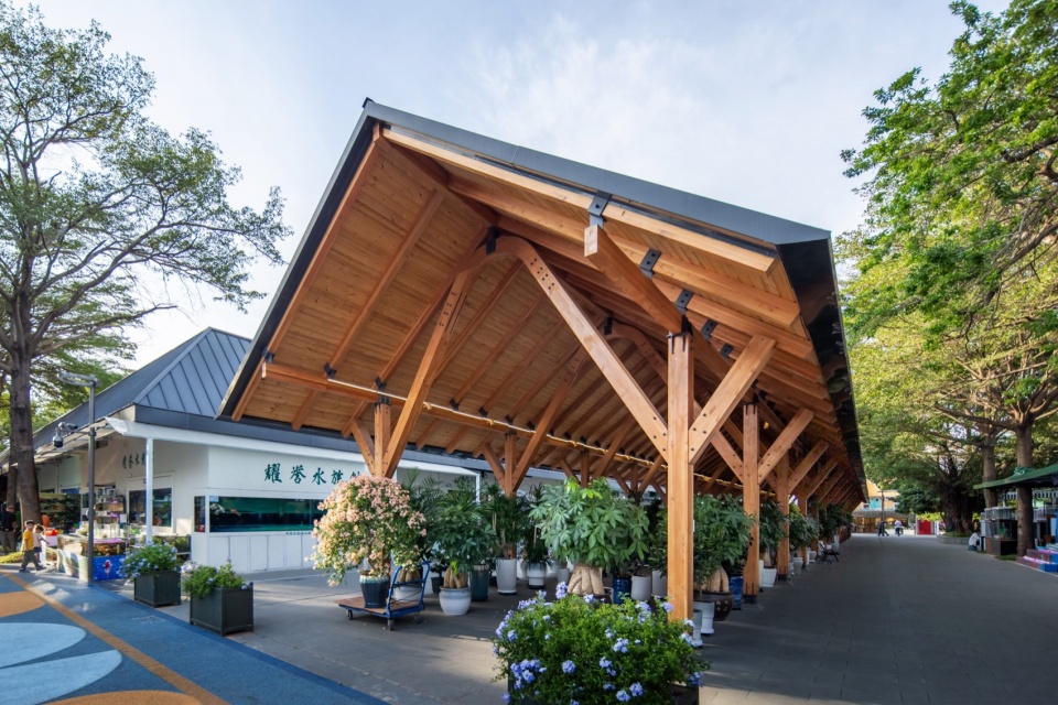 bonsai pavilion at shenzhen dutch flower town by hcs