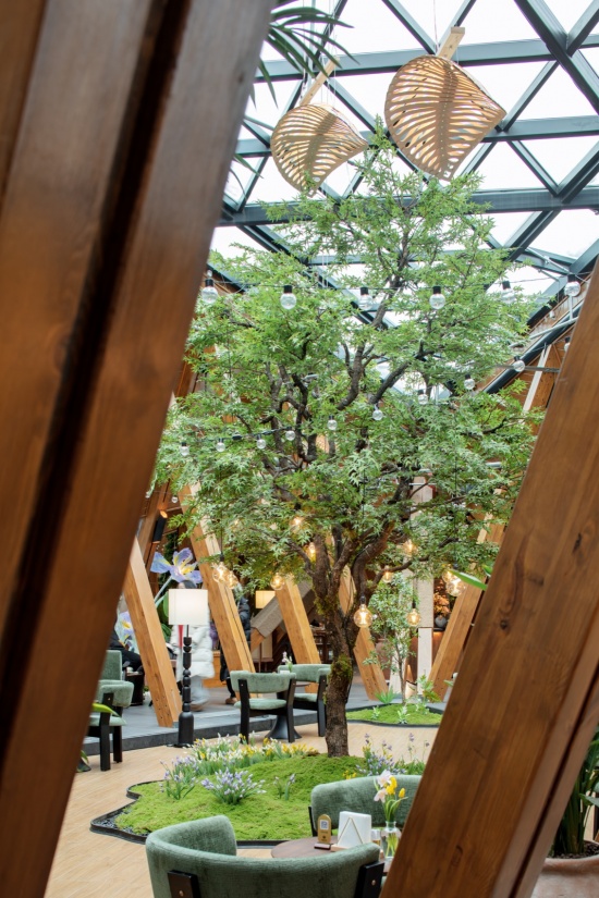 changbai foothill antler restaurant by origin architect