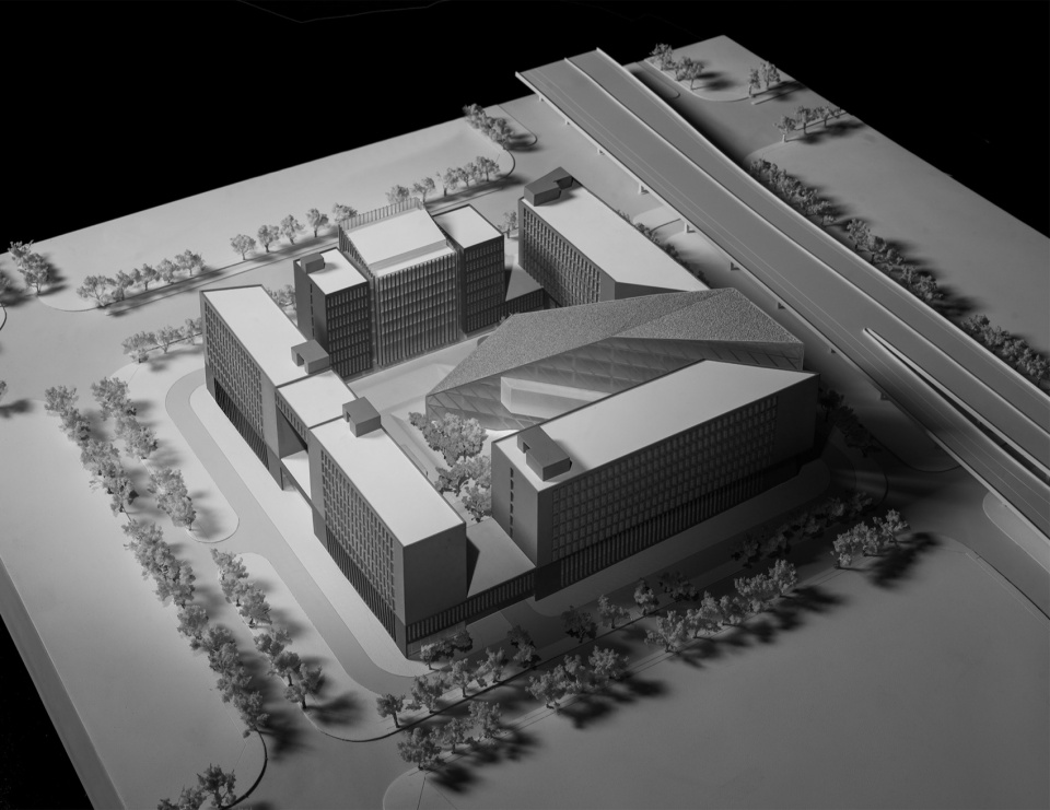 the administrative complex of beijing daxing international airport by ceedi organically permeated design research center