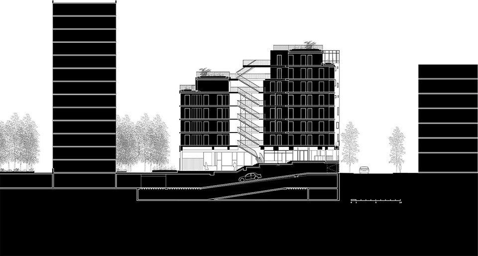 Lourmel Student Housing Mars architecte