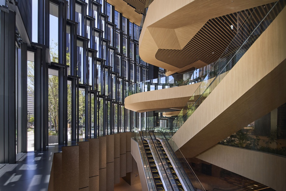 tenjin business center tenjin i by oma