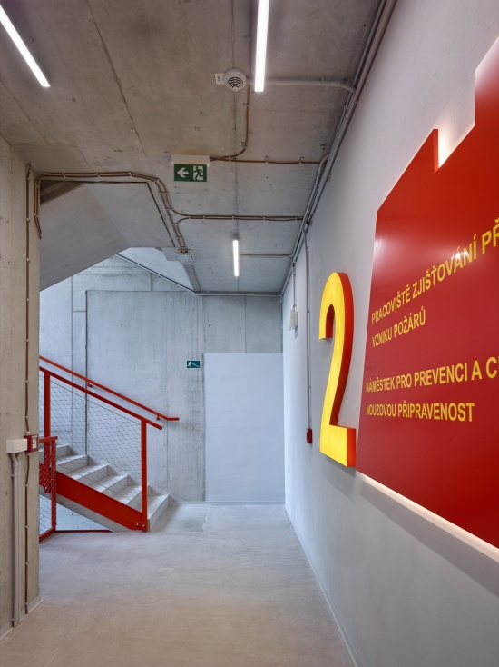 prague fire rescue service by architektura