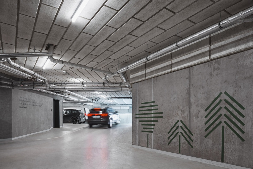 manesova apartment building by ok plan architects