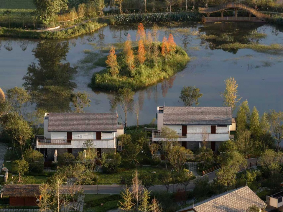the baoluan paddy field homestay by yueji architectural design