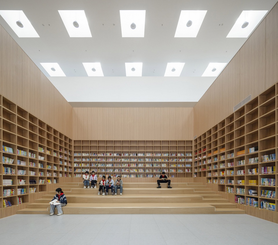 chengdu haiyang road middle school by changwu architects