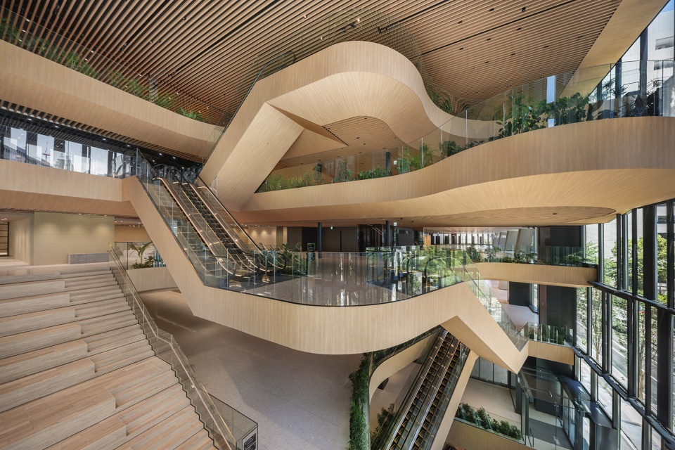 tenjin business center tenjin i by oma