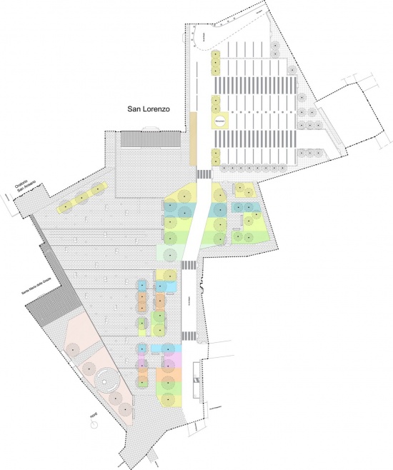 Piazza San Lorenzo Redevelopment by MICROSCAPE