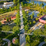 江阴锡澄运河公园——对景公园，江苏 / Brearley Architects + Urbanists (BAU)