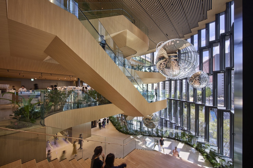 tenjin business center tenjin i by oma