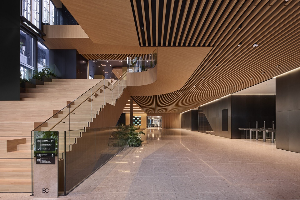 tenjin business center tenjin i by oma