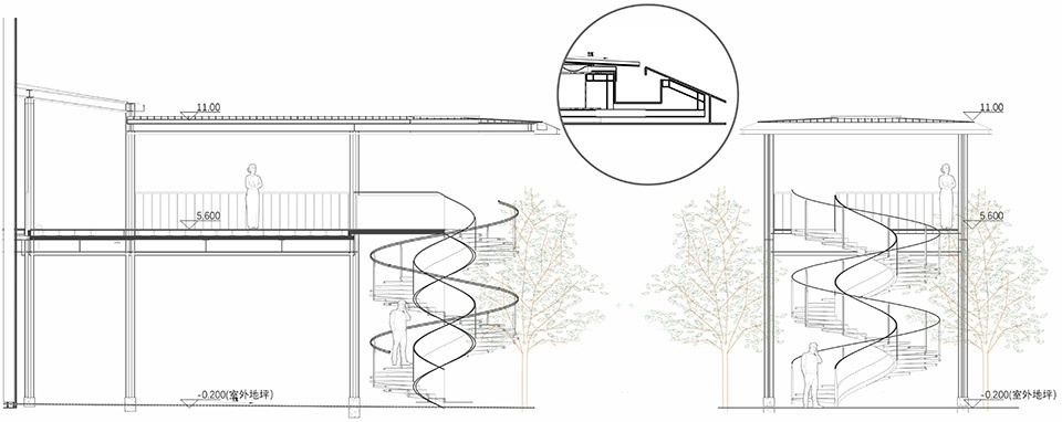 integrarted renewal of yuelang road block by original design