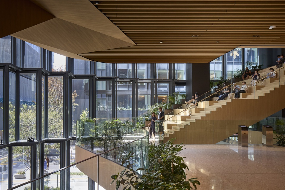 tenjin business center tenjin i by oma