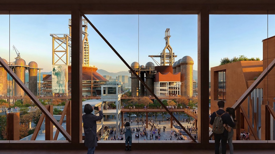Shougang International Exhibition Town by Allies and Morrison CCTN Design Consortium