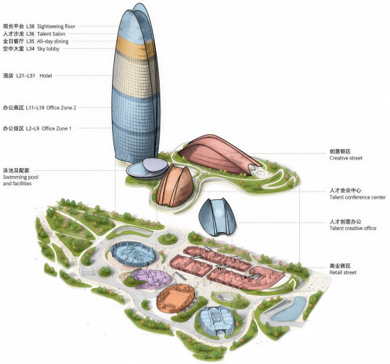 THE FOLIA Anji Science and Technology Talent Center