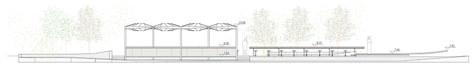 integrarted renewal of yuelang road block by original design