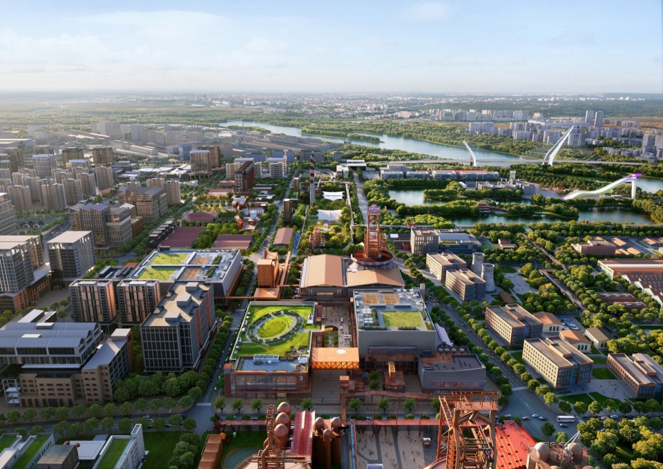 Shougang International Exhibition Town by Allies and Morrison CCTN Design Consortium