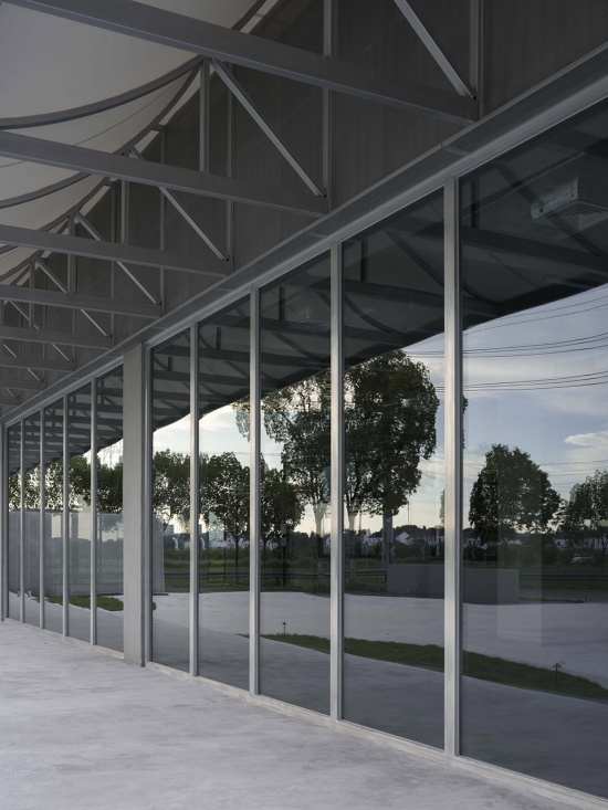 qingdeng village public gallery by atelier anonymou