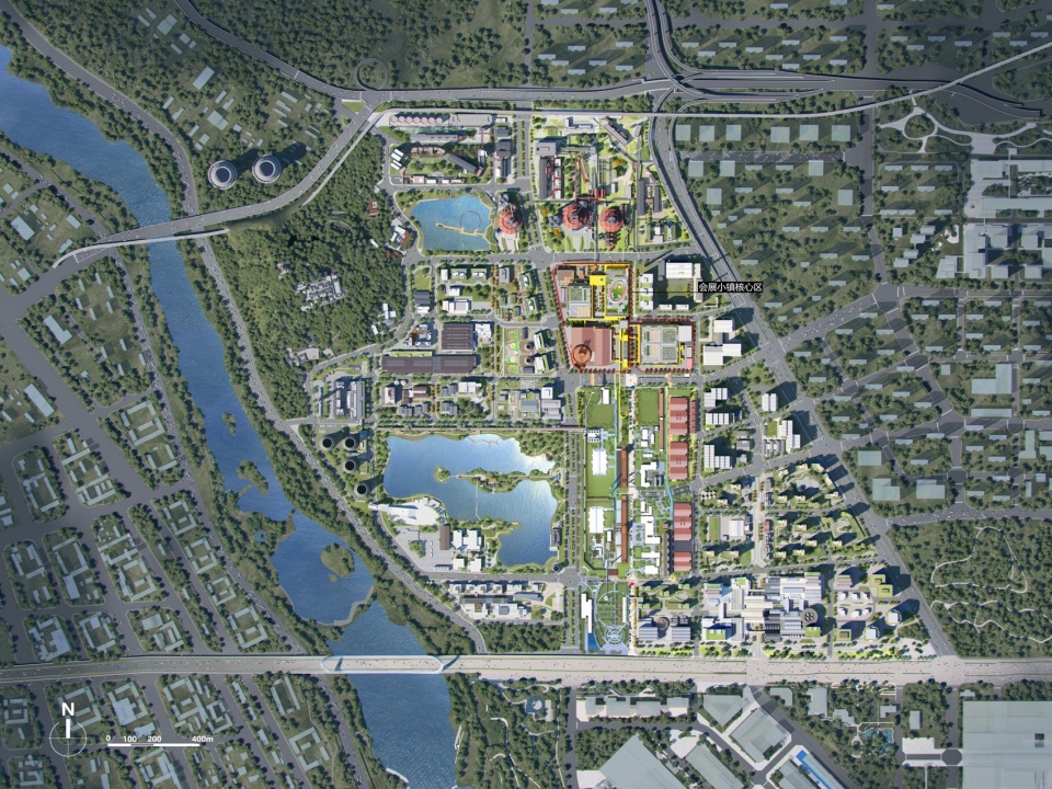 Shougang International Exhibition Town by Allies and Morrison CCTN Design Consortium