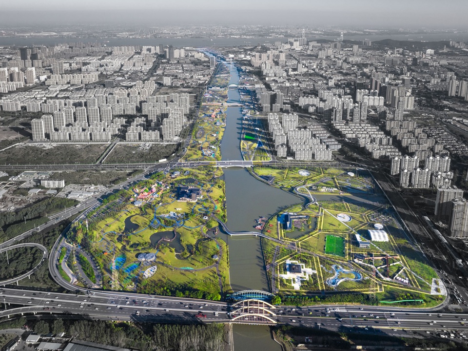XICHENG CANAL LANDSCAPE by Brearley Architects Urbanists BAU