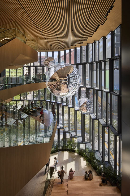 tenjin business center tenjin i by oma
