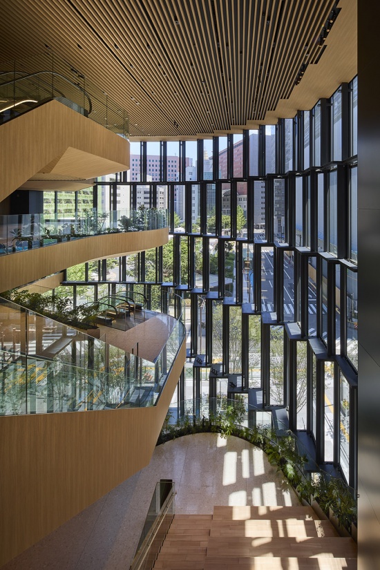 tenjin business center tenjin i by oma