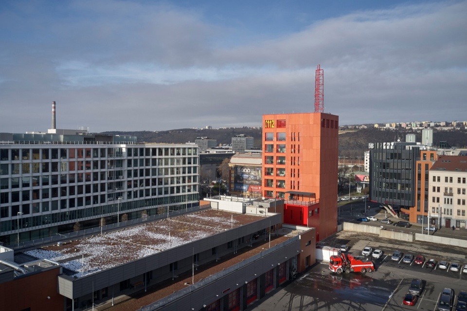 prague fire rescue service by architektura