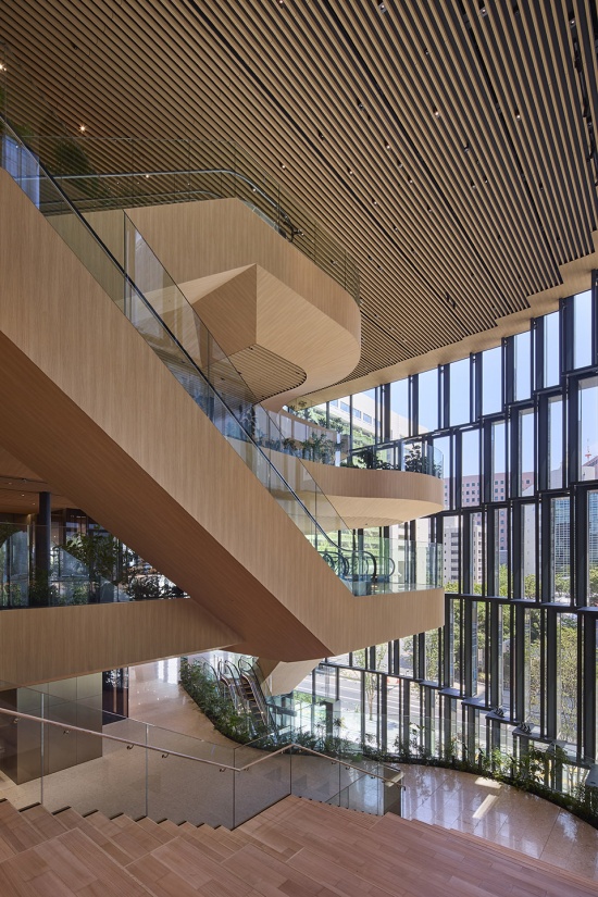 tenjin business center tenjin i by oma