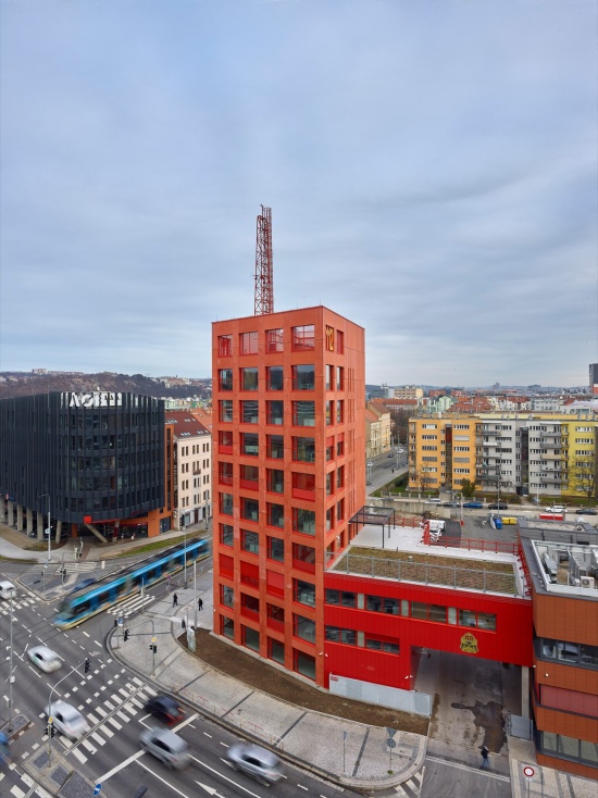 prague fire rescue service by architektura