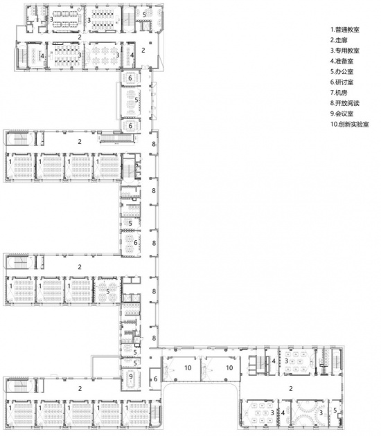A Campus Lifted in Density Shanghai Xuhui Yuannan Middle School