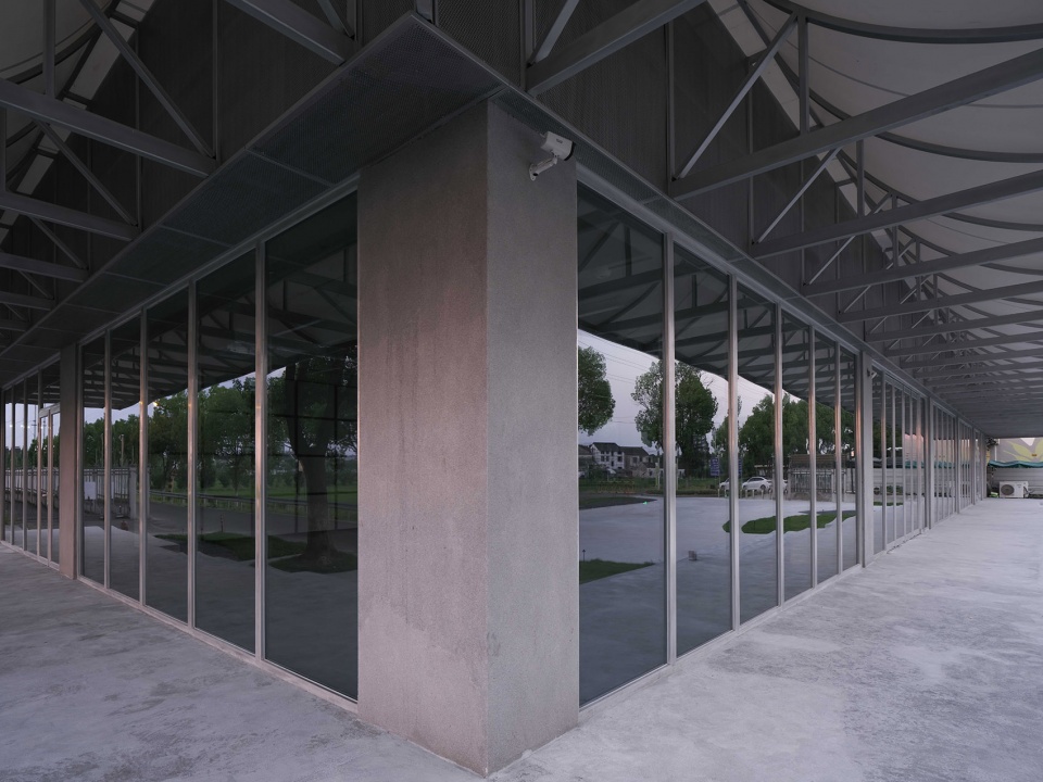 qingdeng village public gallery by atelier anonymou
