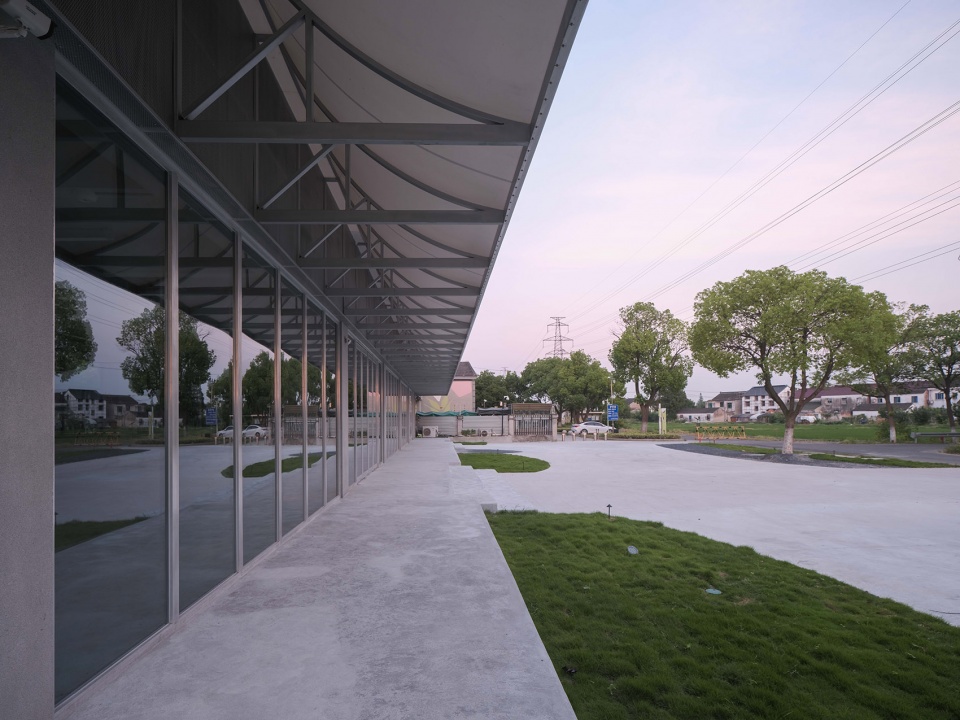 qingdeng village public gallery by atelier anonymou