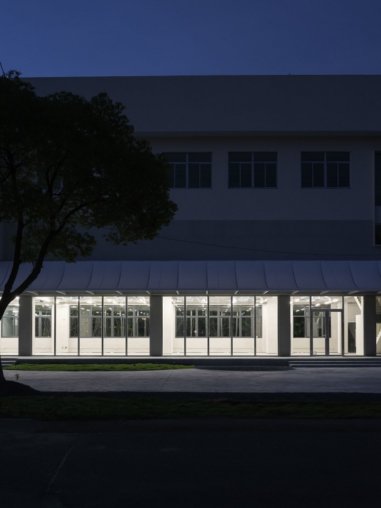 qingdeng village public gallery by atelier anonymou