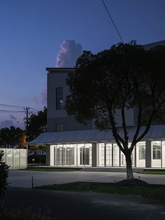 qingdeng village public gallery by atelier anonymou