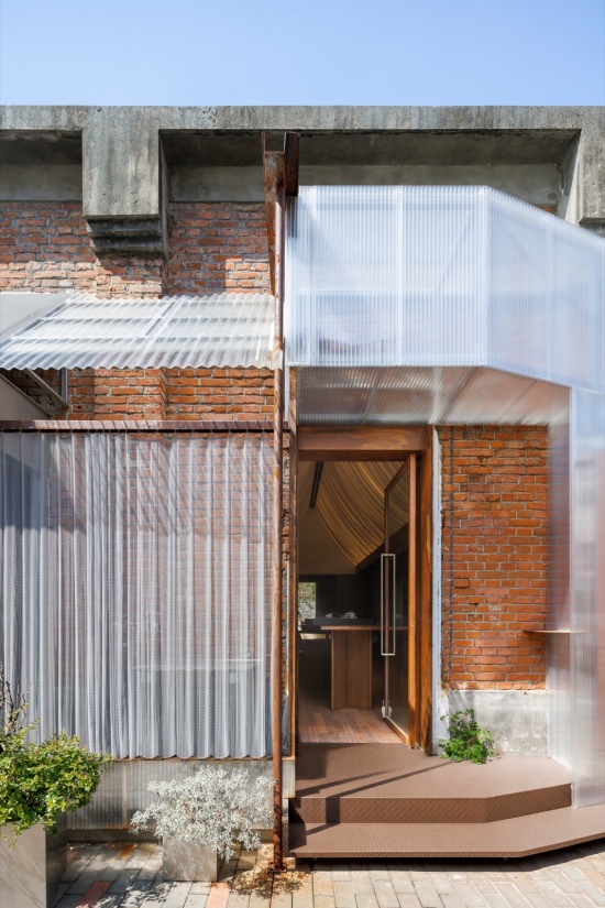 会议室立面©刘国威 Meeting Room Elevation © Liu Guowei
