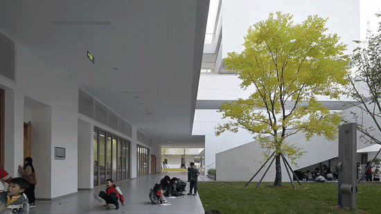 chengdu haiyang road middle school by changwu architects