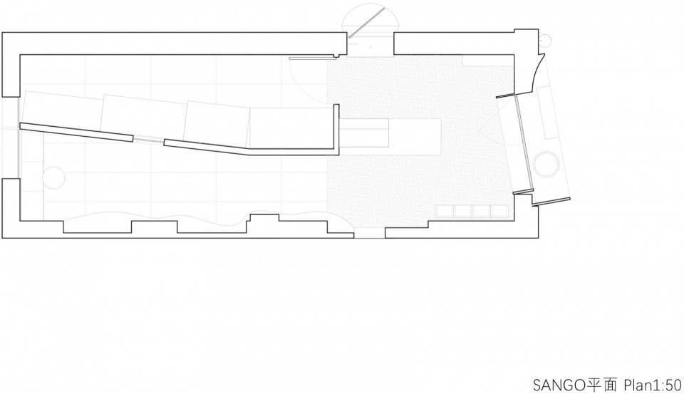 SANGO平面©衡建筑 Plan©ModumAtelier