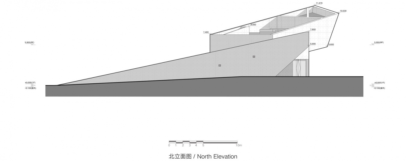 北立面图 lob
