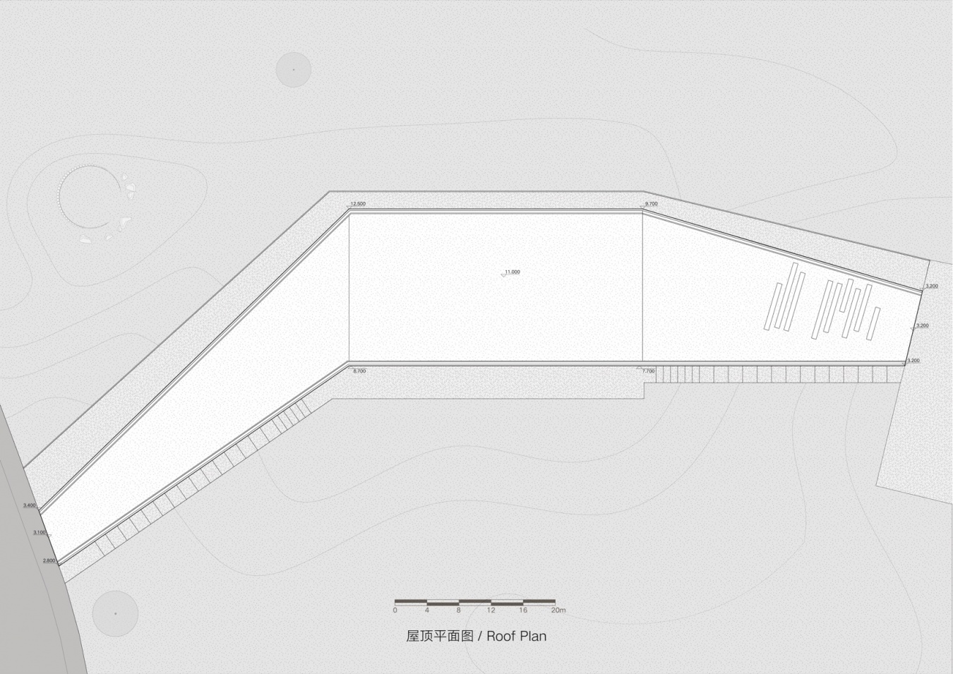 屋顶平面图