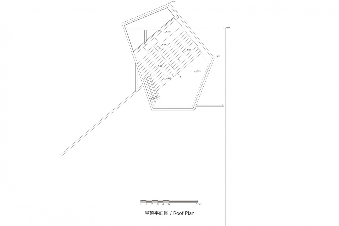 屋顶平面图 4hy