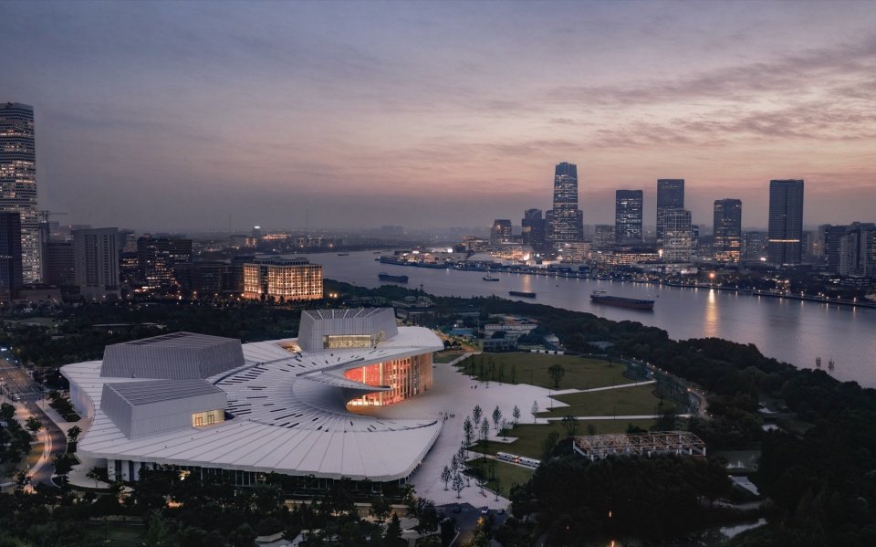 Shanghai Grand Opera House by Snohetta