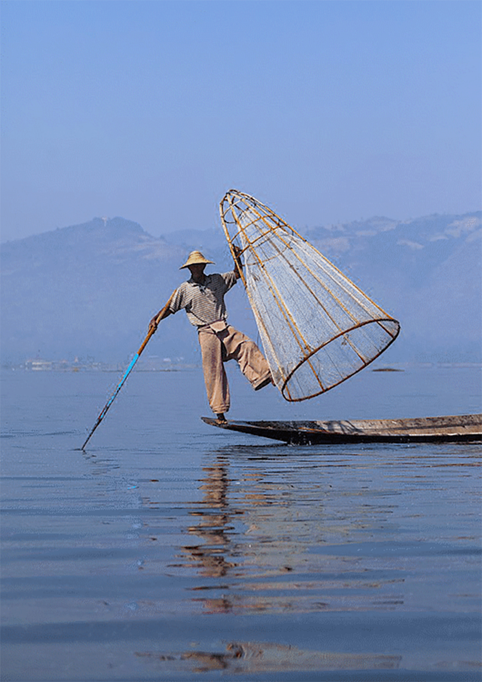 渔民捕鱼场景 Fishing scene 1(拖移项目)