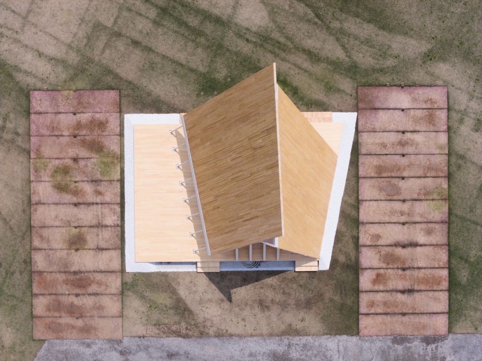 亭子俯瞰 / Pavilion seen from above