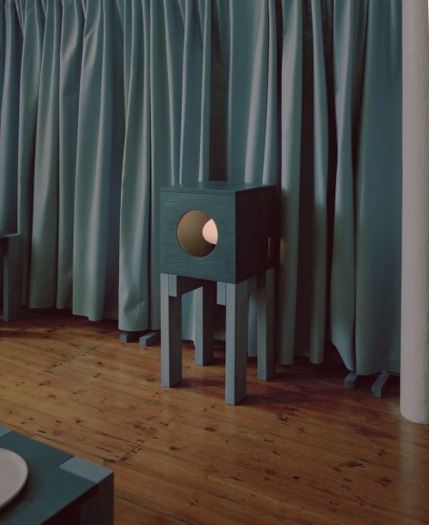 装置构件与室内空间 / Installation elements within the interior