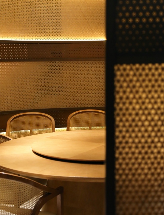 包间材质细节 / Details of the private room