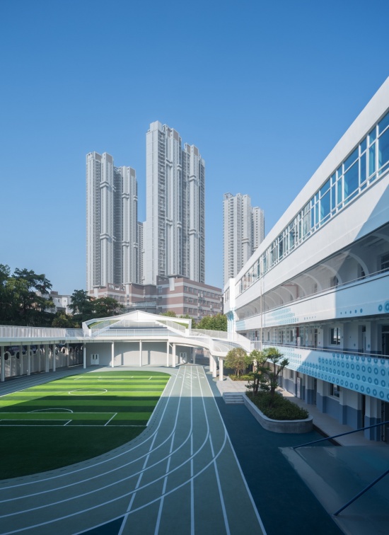 卫星校区庭院 / Courtyard of the Weixing Campus